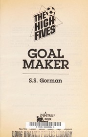Cover of: Goal Maker