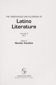 Cover of: The Greenwood encyclopedia of Latino literature