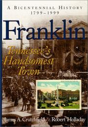 Cover of: Historical markers of Williamson County, Tennessee by Rick Warwick