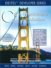 Cover of: C#: A Programmer's Introduction