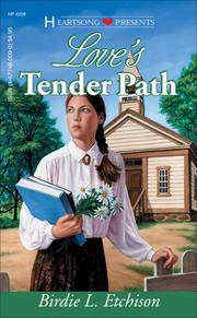 Cover of: Love's Tender Path (Heartsong Presents #208)