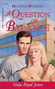 Cover of: A Question of Balance (Heartsong Presents #205)