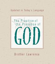 Cover of: The Practice of the Presence of God by Brother Lawrence of the Resurrection