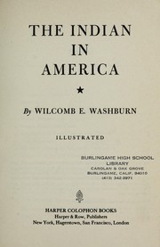 Cover of: The Indian in America