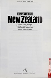 Cover of: New Zealand | 