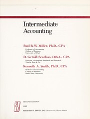 Cover of: Intermediate accounting | Paul B. W. Miller