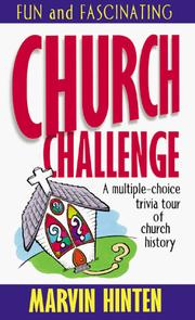 Cover of: Church challenge: a multiple-choice trivia tour of church history