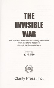 Cover of: The invisible war | 