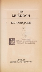 Cover of: Iris Murdoch by Richard Todd