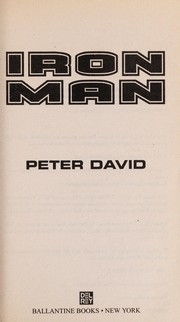 Cover of: Iron Man | Peter David