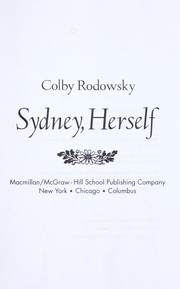 Cover of: Sydney, herself | Colby F. Rodowsky