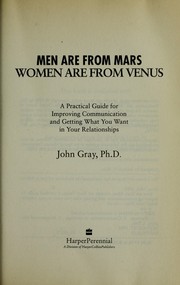 Cover of: Men are from Mars, Women are from Venus by par John Gray