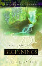 Cover of: Beginnings: A Gallery of Biblical Portraits (Story Teller)