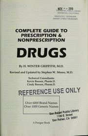Cover of: Complete guide to prescription & nonprescription drugs by H. Winter Griffith