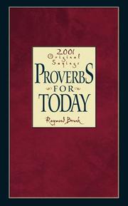 Cover of: Why didn't I think of that: 2001 original proverbs for life and faith