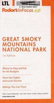 Cover of: Great Smoky Mountains National Park by 