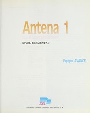 Cover of: Antena: Level 1