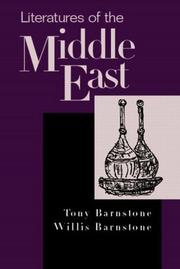Cover of: Literatures of the Middle East by Tony Barnstone, Willis Barnstone