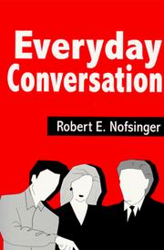 Cover of: Everyday Conversation by Robert E. Nofsinger