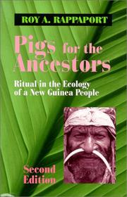 Cover of: Pigs for the Ancestors  by Roy A. Rappaport