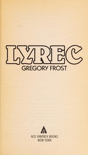Cover of: Lyrec by Gregory Frost