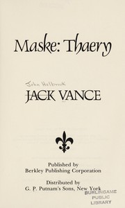 Cover of: Maske: Thaery