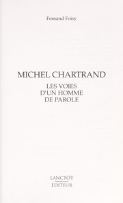 Michel Chartrand by Fernand Foisy