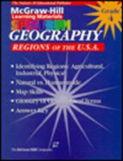 Cover of: McGraw-Hill Spectrum Geography, Grade 4: Regions of the U.S.A.