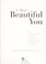 Cover of: A more beautiful you