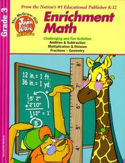 Cover of: Math (Junior Academic Series) by McGraw-Hill