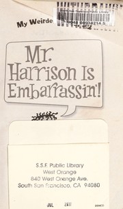 Cover of: Mr. Harrison is embarrassin