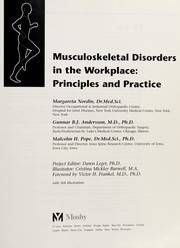 Cover of: Musculoskeletal disorders, risk factors and prevention steps: a survey of employers in Washington State