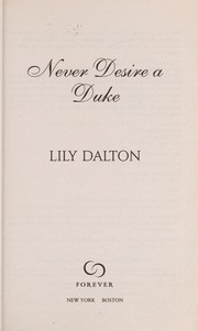 Cover of: Never Desire a Duke