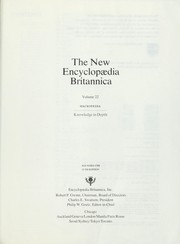 Cover of: The New Encyclopaedia Britannica. by Encyclopaedia Britannica, inc