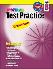 Cover of: Spectrum Test Practice, Grade 8