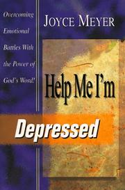 Cover of: Help Me! I'm Depressed (Help Me) by Joyce Meyer