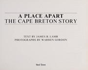 Cover of: A place apart | James B. Lamb