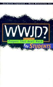 Cover of: WWJD?: prayers that avail much for students