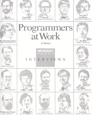 Cover of: Programmers at work | Susan M. Lammers