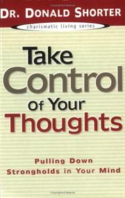 Cover of: Take Control of Your Thoughts