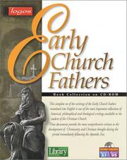 Cover of: Early Church Fathers Protestant Edition