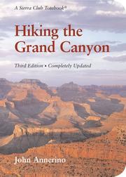 Cover of: Hiking the Grand Canyon