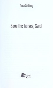 save-the-horses-sara-cover