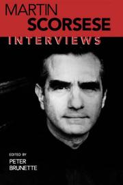 Cover of: Martin Scorsese by Peter Brunette