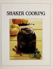 Shaker cooking by Jillian Stewart