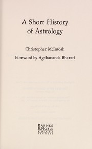 Cover of: A short history of astrology