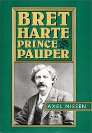 Cover of: Bret Harte: prince and pauper