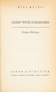 Cover of: Sleep with Strangers (Blue Murder) by Dolores Hitchens