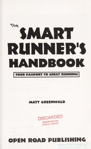 Cover of: The Smart Runner's Handbook by Matt Greenwald
