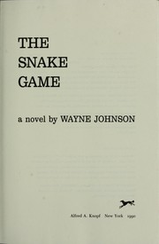 Cover of: The snake game : a novel